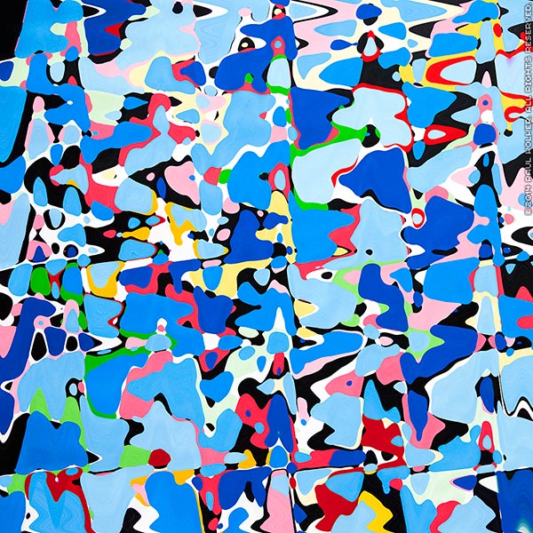 Paul Kolker dot sine wave version, 2014 - Copyright 2014 Paul Kolker. All Rights Reserved.